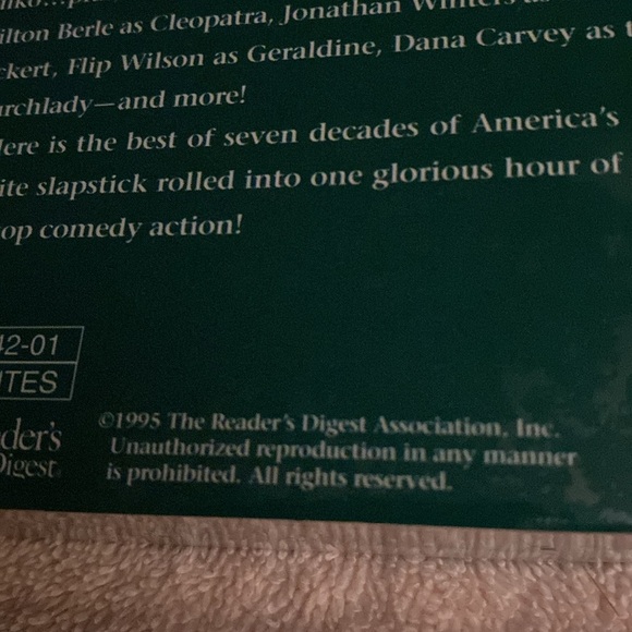 1995 VHS The 100 Funniest Moments of the 20th Century Slapstick Sealed - Picture 3 of 3